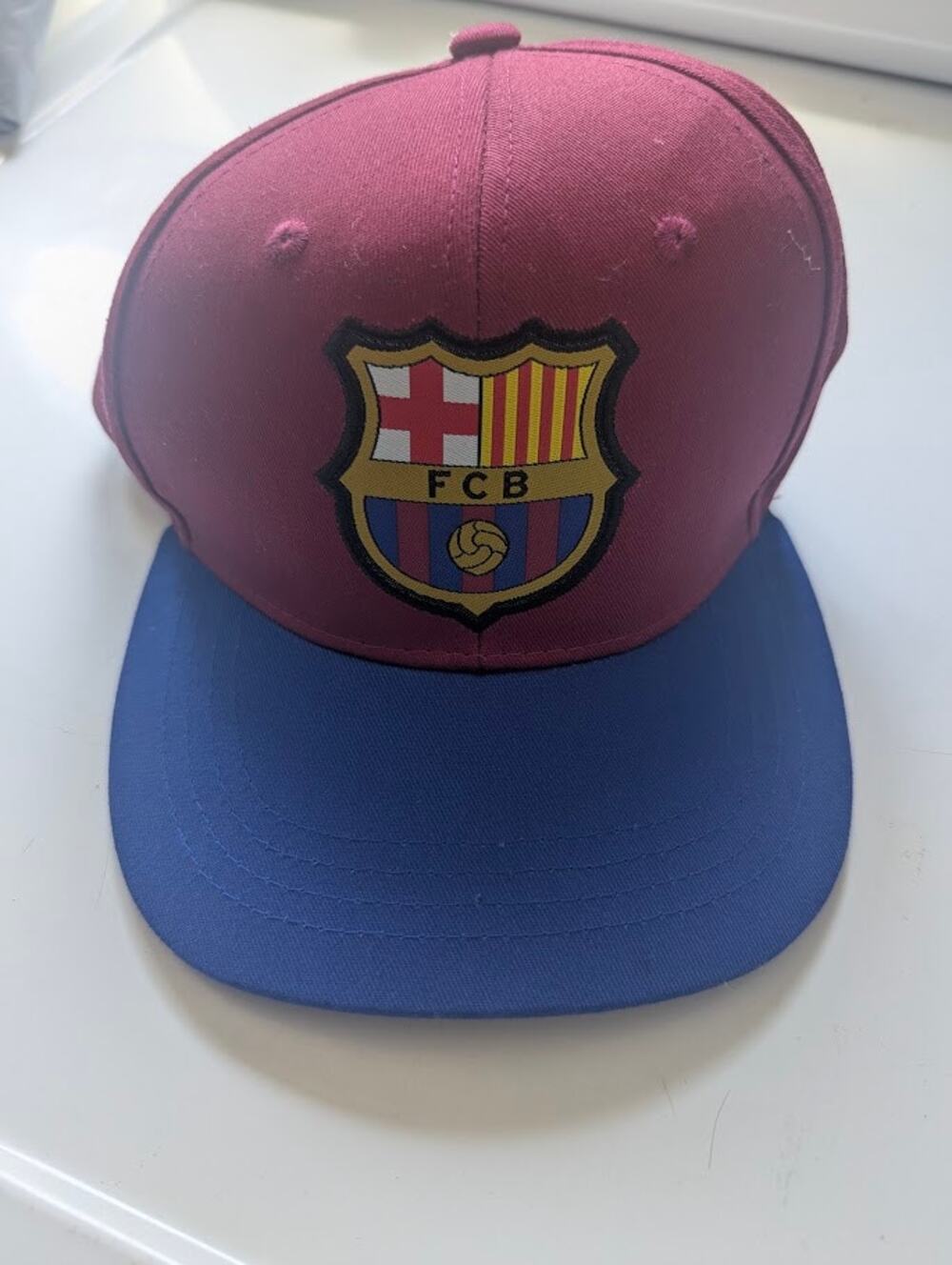 FC Barcelona Snapback Cap Red Blue Hat Barça Football Soccer Crest
